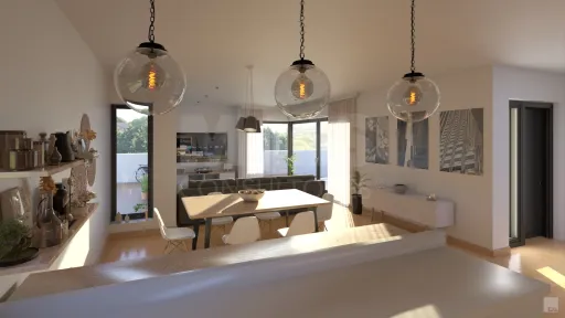 Condomínio Residencial 4 moradias em Geraldes