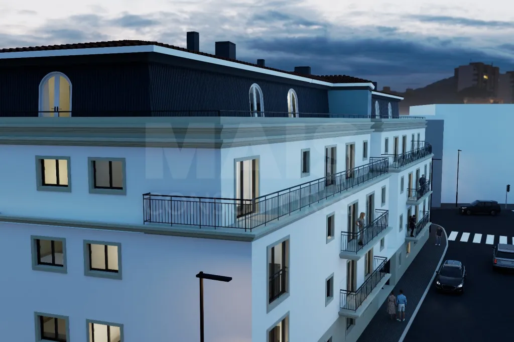 Plot of land with approved project for a 23-unit building