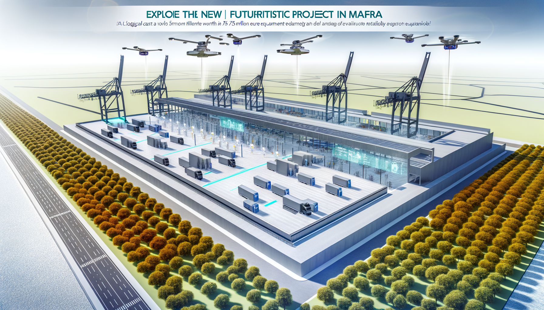Descobre o Novo Projeto Futurista de Mafra! Uma Plataforma Logística de 75 Milhões de Euros Está a Caminho!