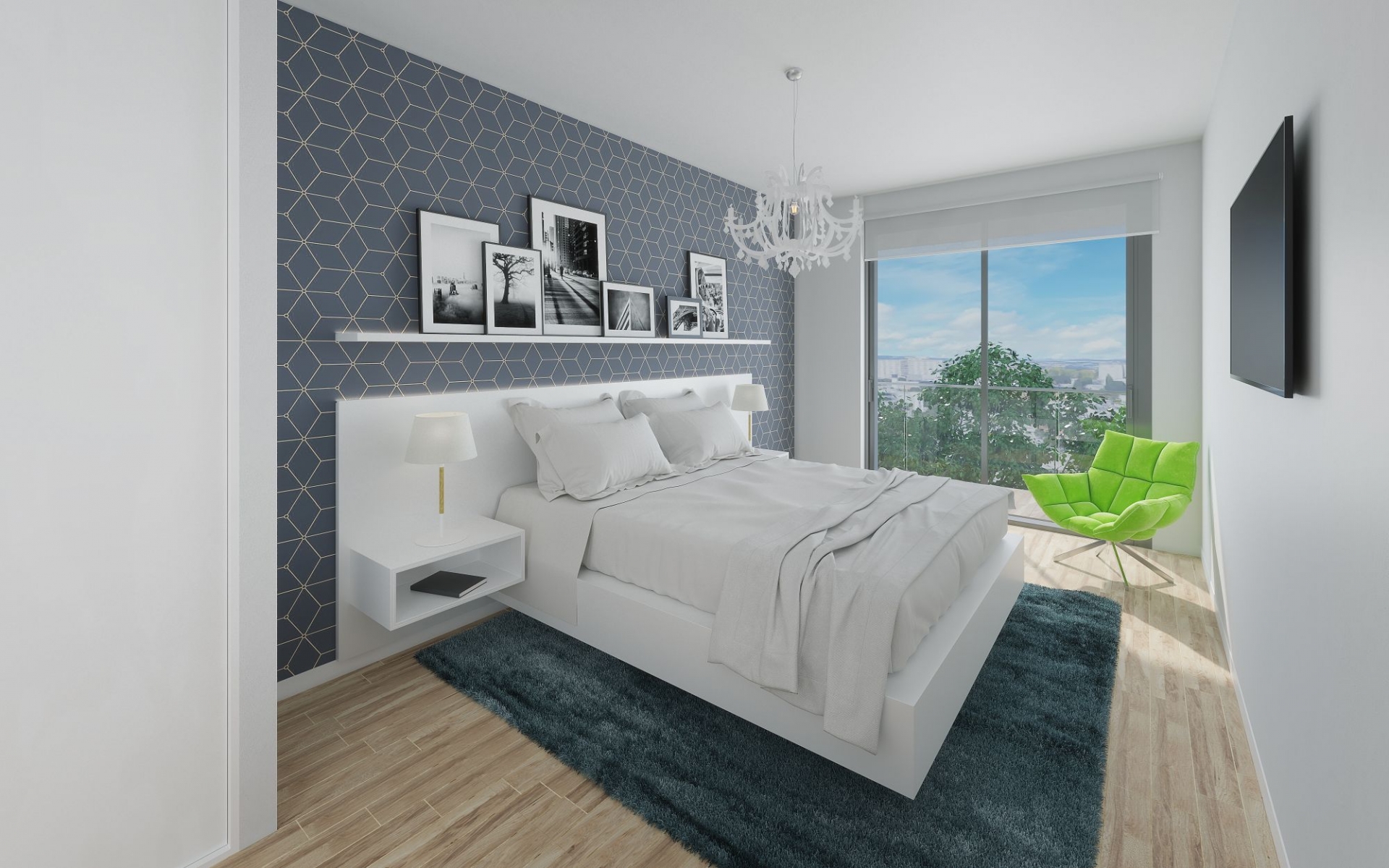Apartamento T2 novo em Paranhos