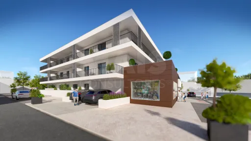 Fração M | apartamento T2 com Varanda e Garagem em Ferrel