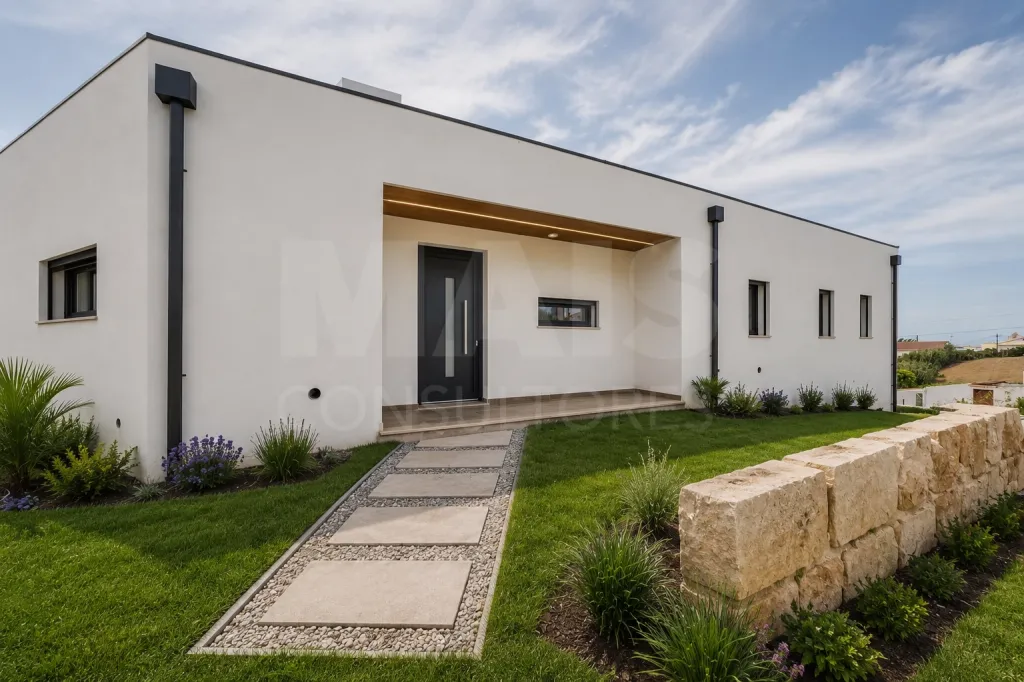 Moradia moderna com Piscina, Vista Campo a 60 minutos de lisboa
