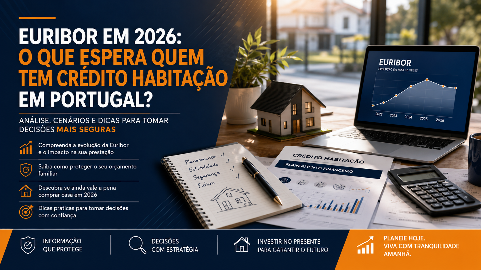 Euribor em 2026: O Que Espera Quem Tem Crédito Habitação em Portugal?
