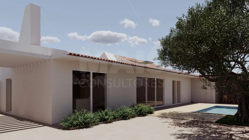 House with restoration project in Serra d'el Rei