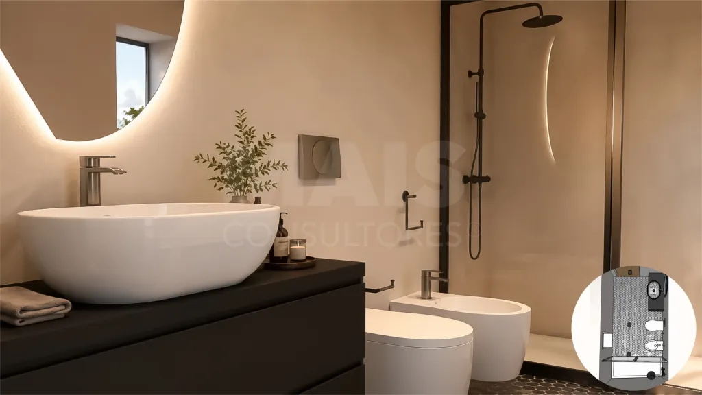 Apartamento T2 com Varanda & Parqueamento Privado, a 1 km da Praia da Consolação | Atouguia da Baleia – Peniche