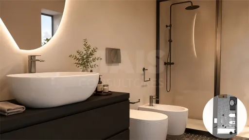 2-Bedroom Apartment with Balcony & Private Parking, 1 km from Consolação Beach | Atouguia da Baleia – Peniche