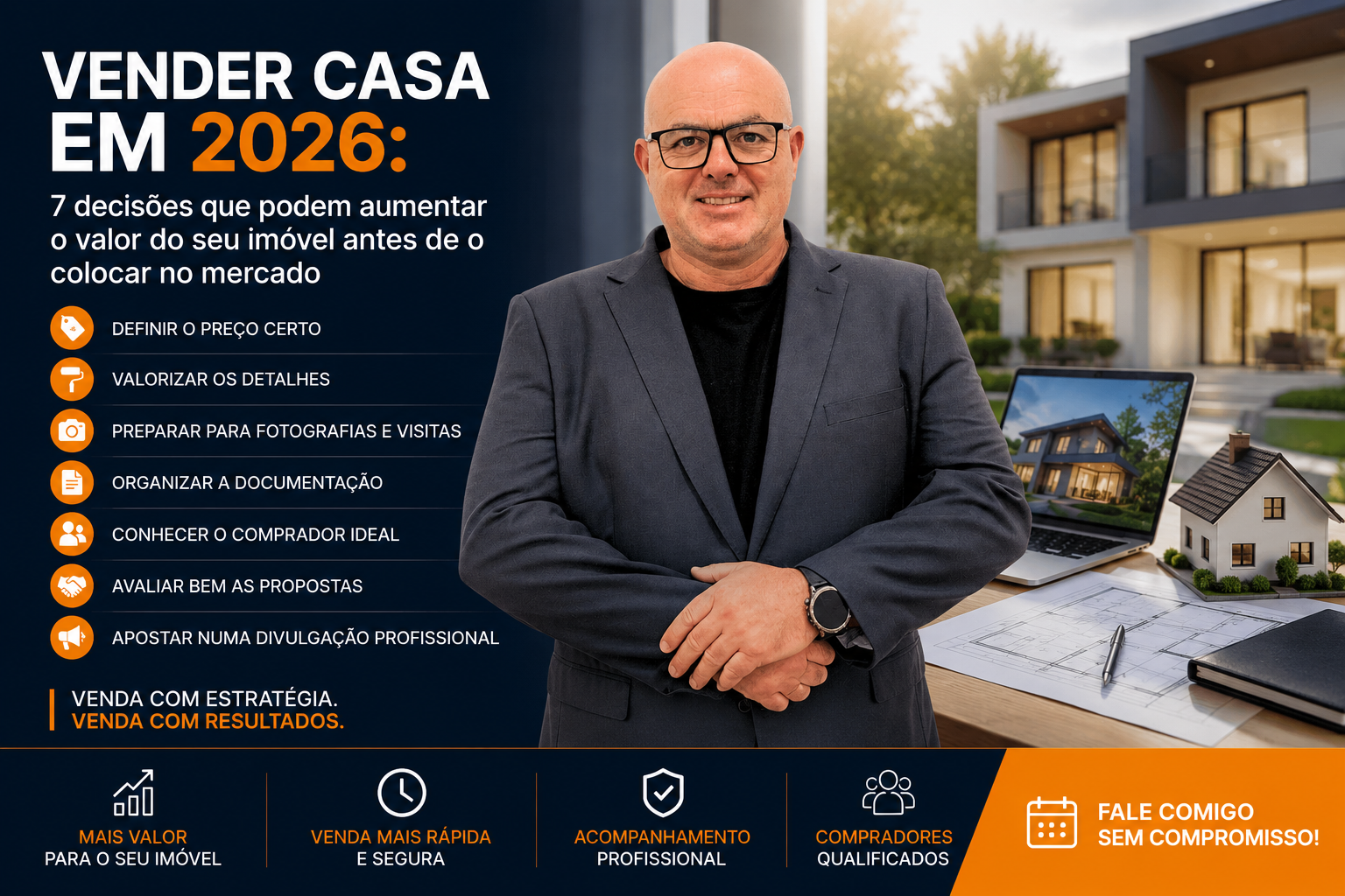 Vender casa em 2026: 7 decisões que podem aumentar o valor do seu imóvel antes de o colocar no mercado