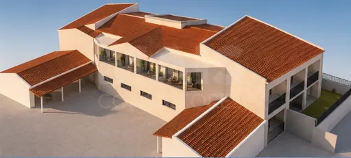 Prédio com projeto aprovado para 8 apartamentos em Peniche