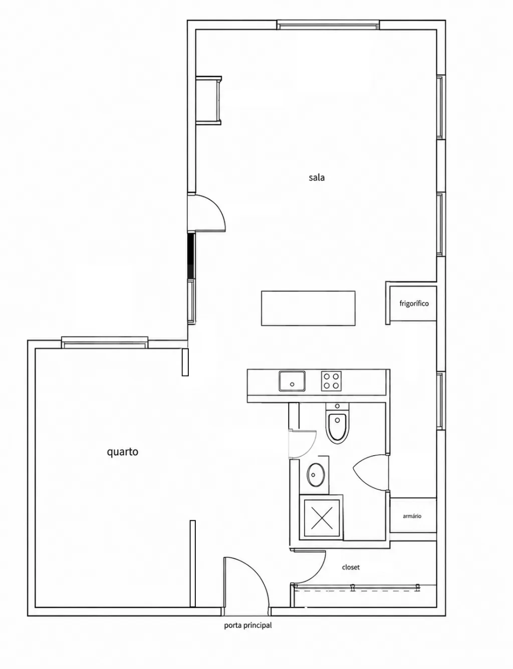Apartamento T1 com 125 m², Frente ao Centro Náutico, em Alcácer do Sal