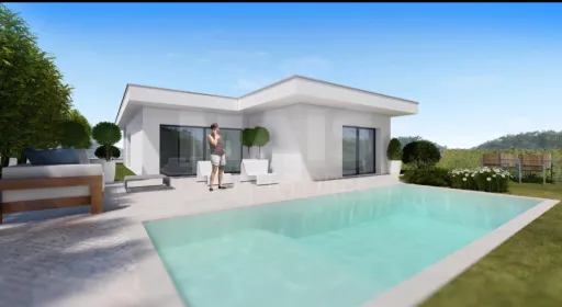 Lote Terreno com projeto aprovado para moradia T3 com Piscina