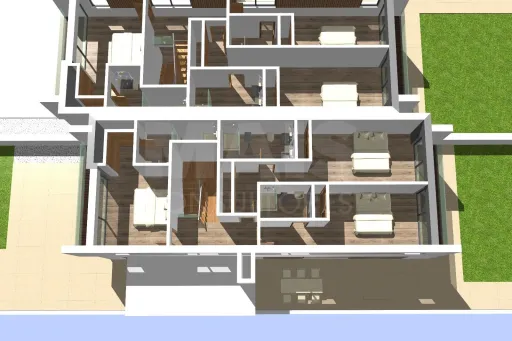 Moradia T4 c/ 1 Master Suite + 2 Suites, Jardim & Parqueamento !