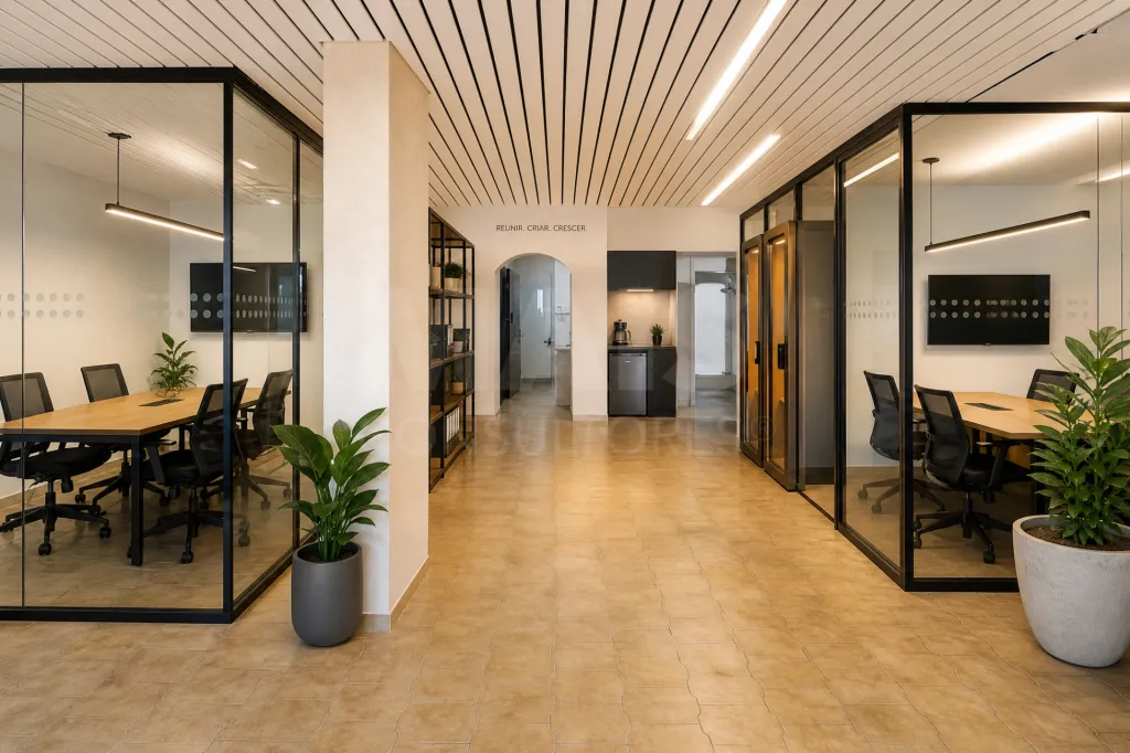 Um espaço. Diferentes caminhos. | 123 M² NO CENTRO DA BENEDITA
