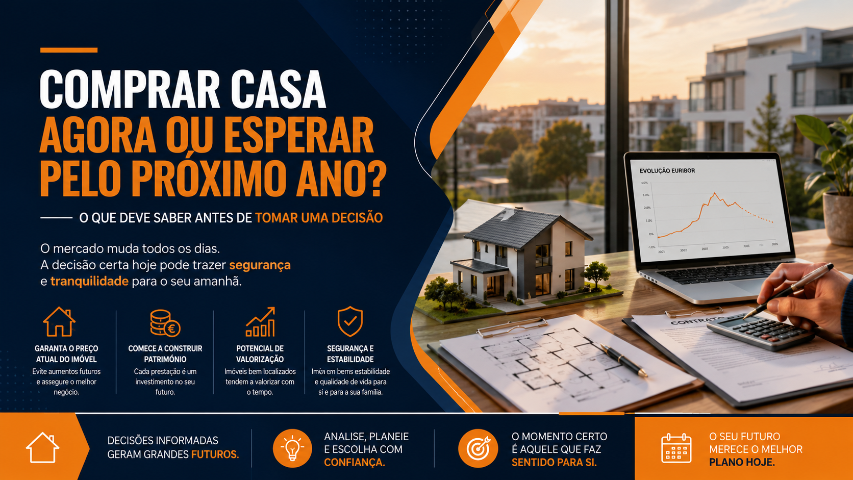 Comprar Casa Agora ou Esperar pelo Próximo Ano? O Que Deve Saber Antes de Tomar uma Decisão
