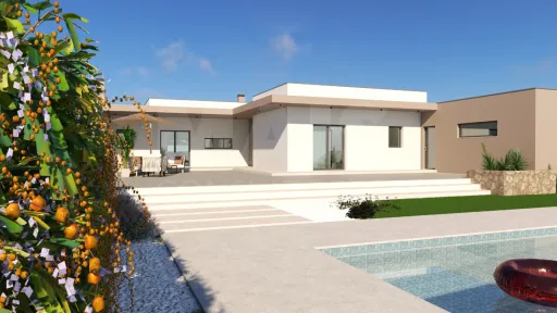 Modern Single-Storey House with Pool - Barreiras, Cadaval