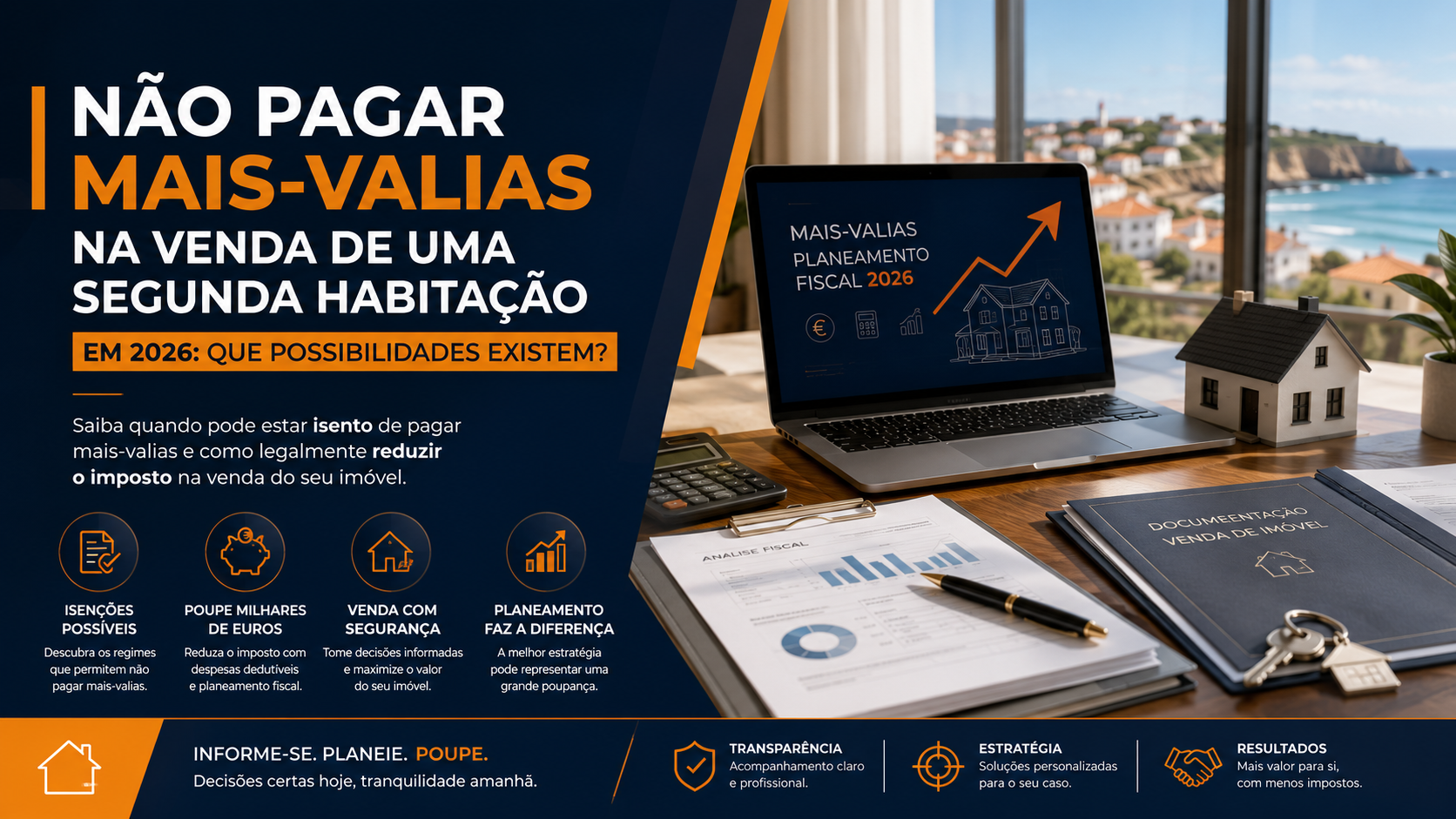 Não pagar mais-valias na venda de uma segunda habitação em 2026: que possibilidades existem?