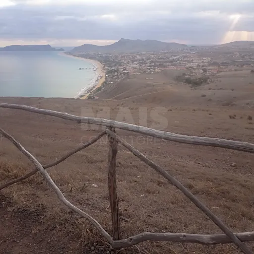 Urban land on the island of Porto Santo