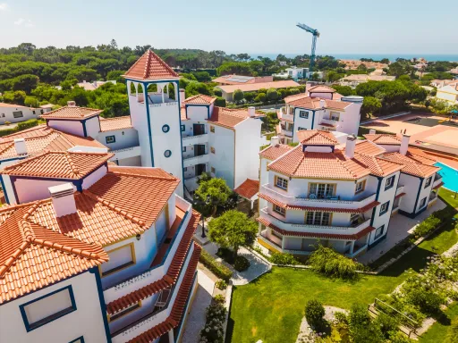 Apartamento T3 com vista mar, piscina e garagem — Praia D'El Rey Golf & Beach Resort