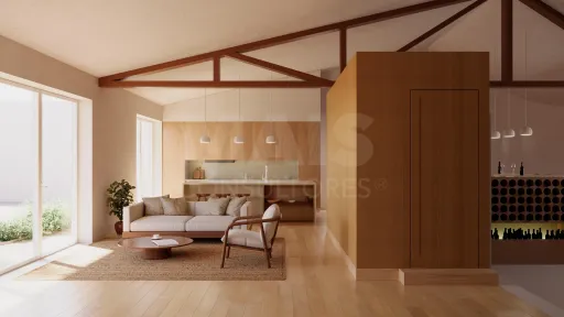 House with restoration project in Serra d'el Rei