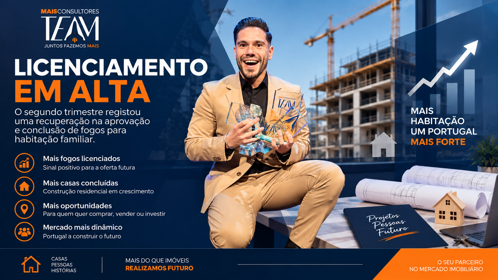 Licenciamento em alta: mais casas novas avançam em Portugal