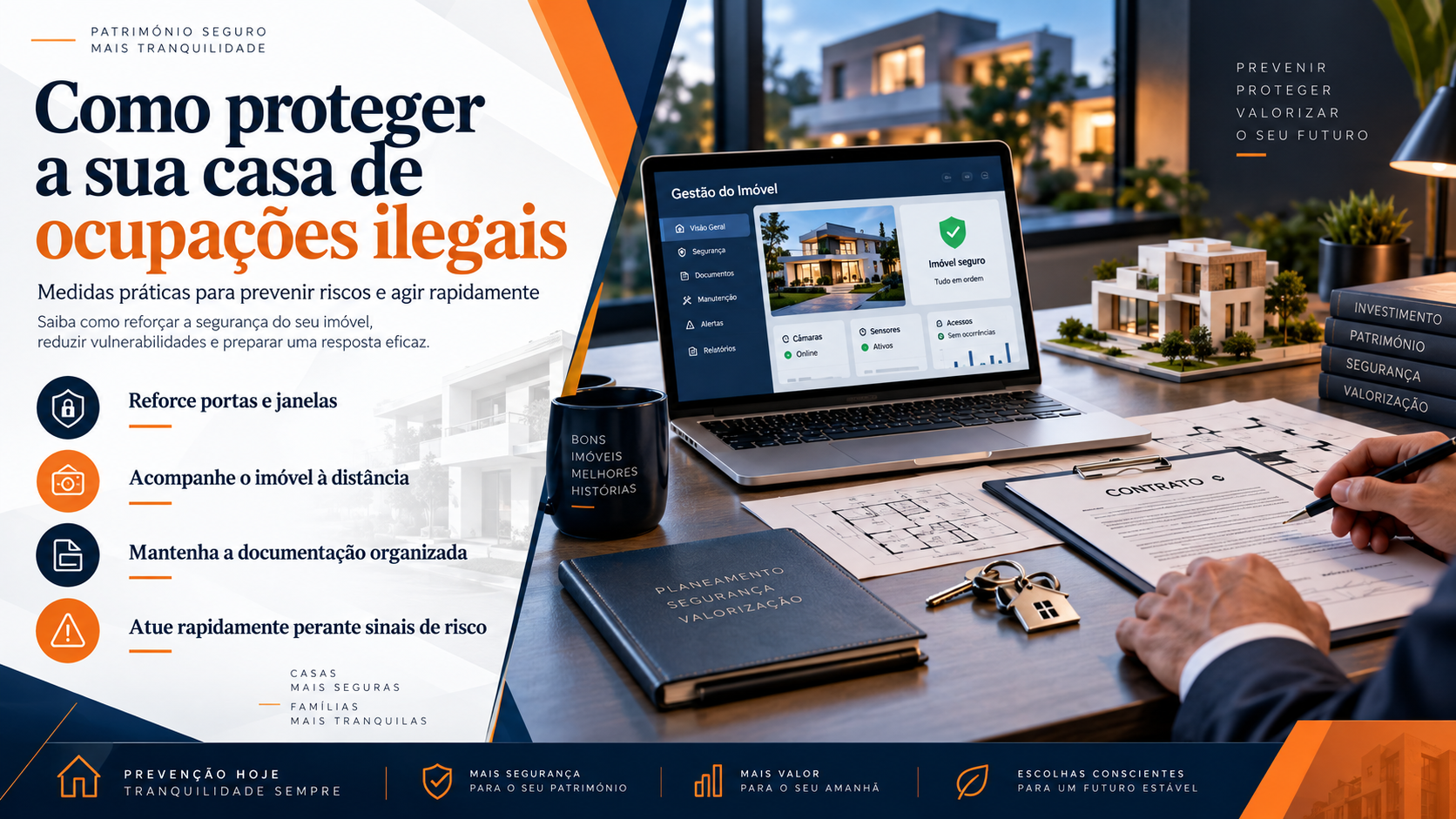 Como proteger a sua casa de ocupações ilegaisí