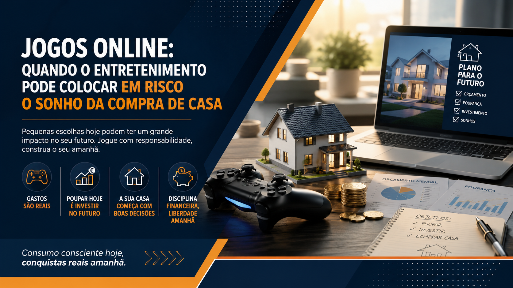 Jogos Online: Quando o Entretenimento Pode Colocar em Risco o Sonho da Compra de Casa
