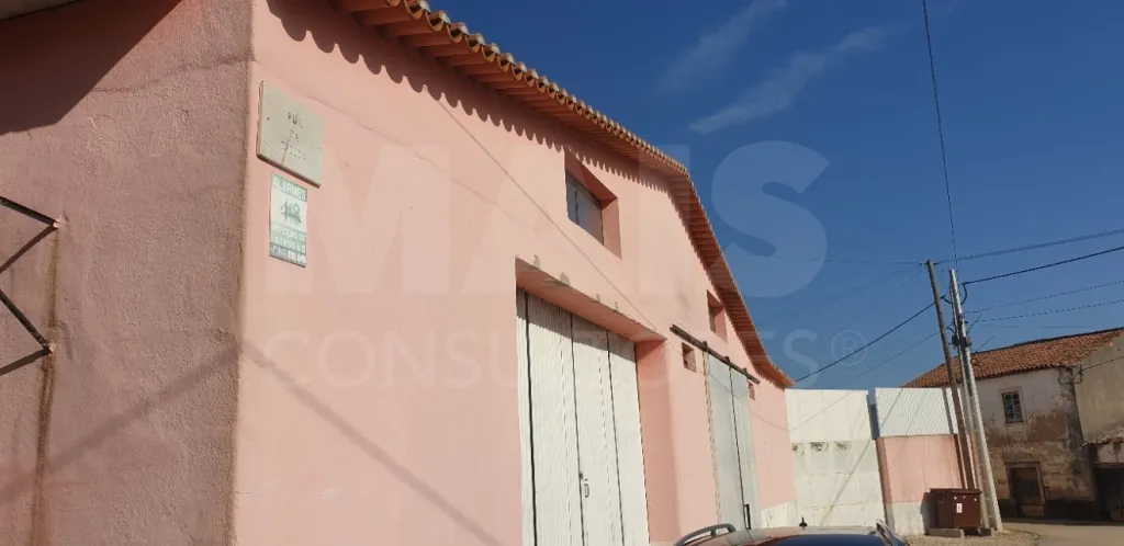 Moradia V 4 + Armazém + Casa Térrea de 45m2 em CASAIS ROMEIROS Santarém