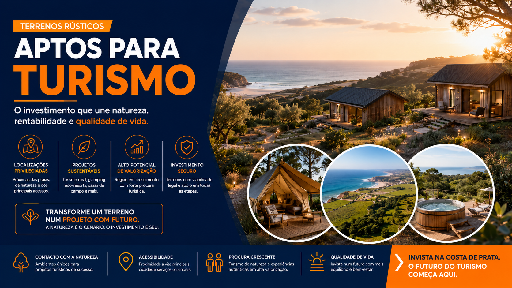 Terrenos Rústicos Aptos para Turismo: A Grande Oportunidade na Costa de Prata