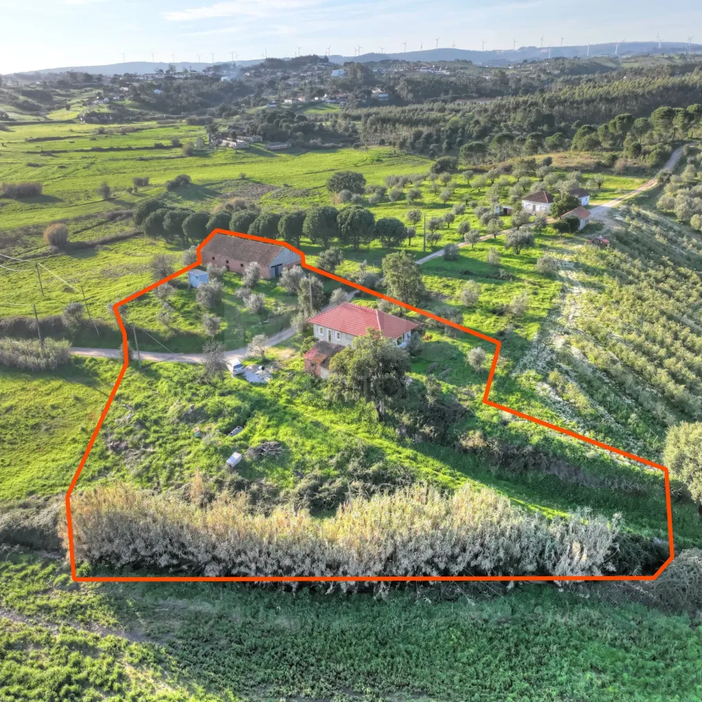 Moradia T2+1 c/ Anexo & Armazém em Lote de 7.600m2