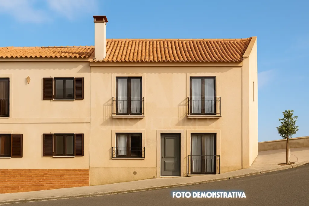 Parking Lot with Approved Project for 1-Bedroom House - Pocariça, Olhalvo (Alenquer)