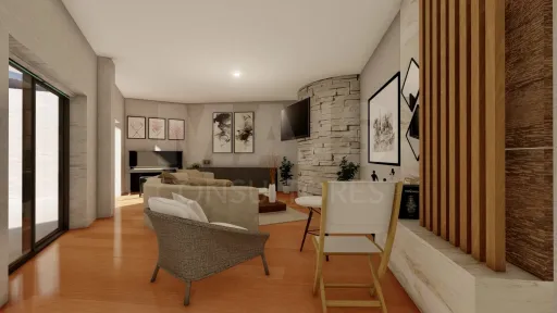 T3+1 Algés, duplex vista mar, condomínio fechado e piscina