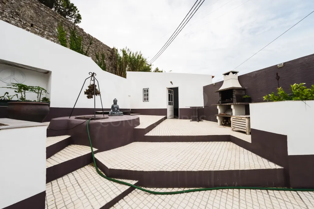 Moradia T1+1 | espaço exterior | terraço | garagem