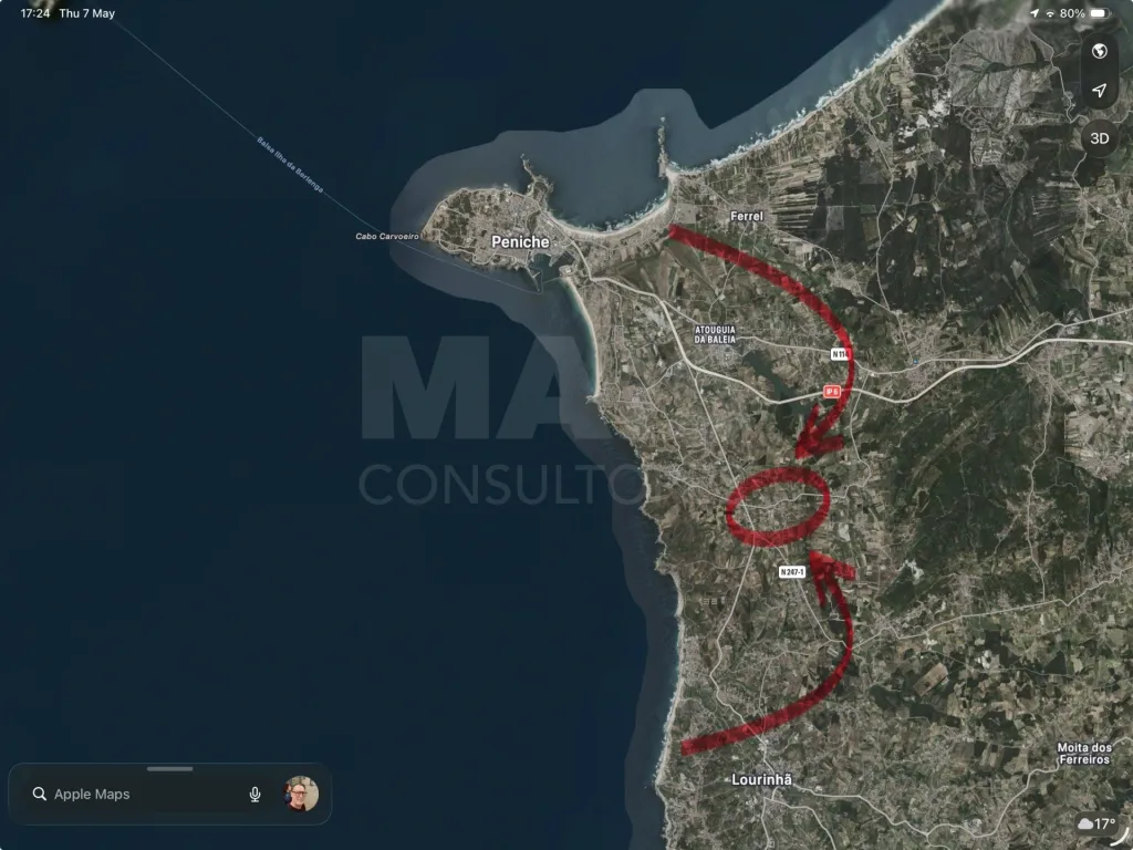 Terreno Rústico Exclusivo com Vista Mar | Natureza e Lifestyle Próximo das Praias de Peniche