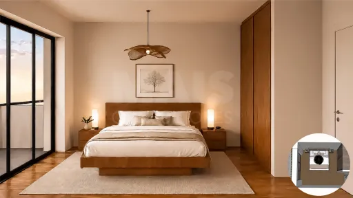 2-Bedroom Apartment with Balcony & Private Parking, 1 km from Consolação Beach | Atouguia da Baleia – Peniche