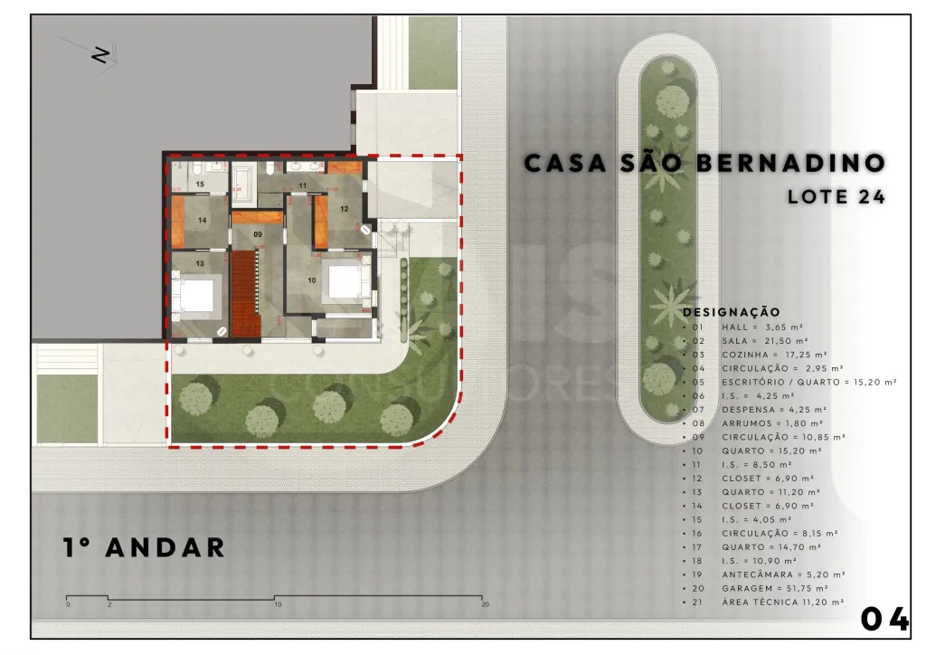 Lote para Construção de Moradia em São Bernardino – Localização Privilegiada