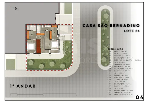 Lote para Construção de Moradia em São Bernardino – Localização Privilegiada