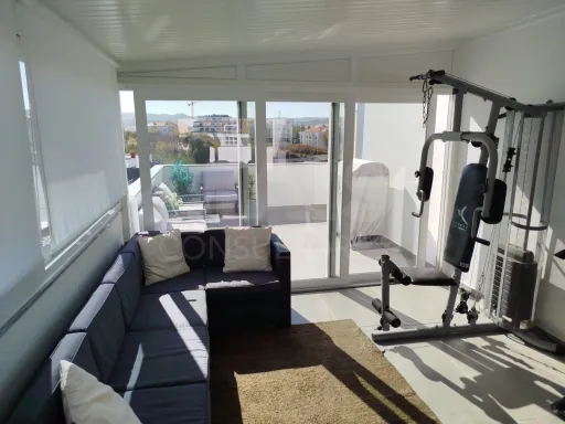 3-Bedroom Top-Floor Apartment with Panoramic Balcony, Garage, and Storage Room | Downtown Lourinhã, 10 Minutes from the Beach