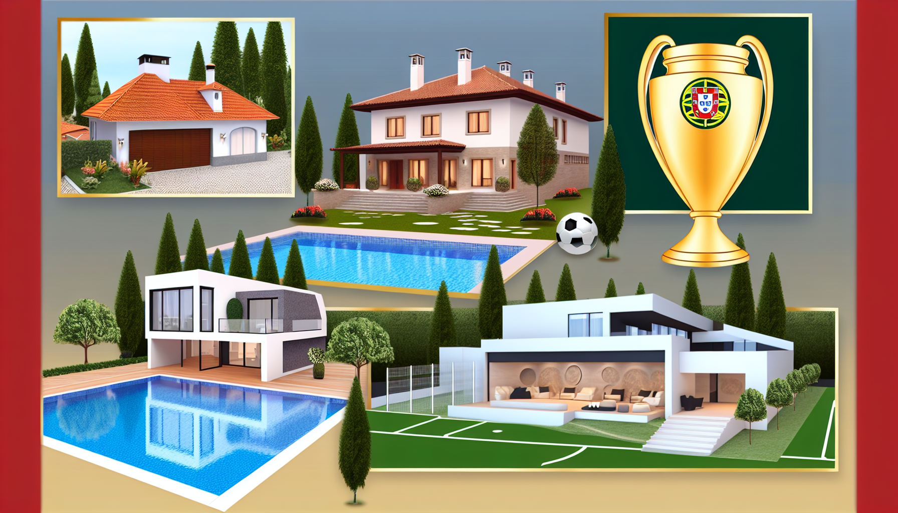Descubra Onde Vivem os Craques da Seleção Portuguesa Após Conquista da Liga das Nações!