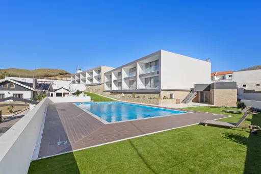 Villas Mar – Moradia V3  com piscina e vista mar  a 150 metros da Praia -Fracao B