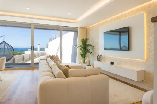 Villas Mar – Moradia V3  com piscina e vista mar  a 150 metros da Praia -Fracao A