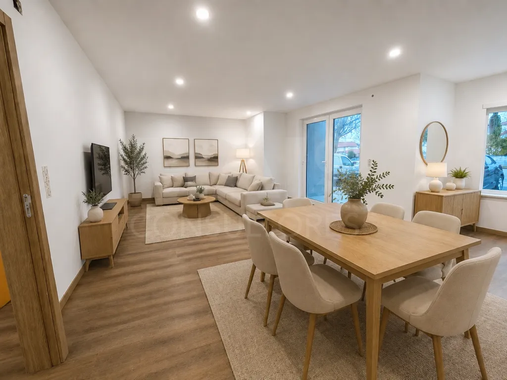 Apartamento T3 luminoso com amplo terraço e garagem e escelente. localizacao