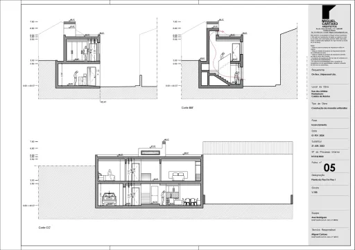 Terreno com projeto aprovado para moradia T3