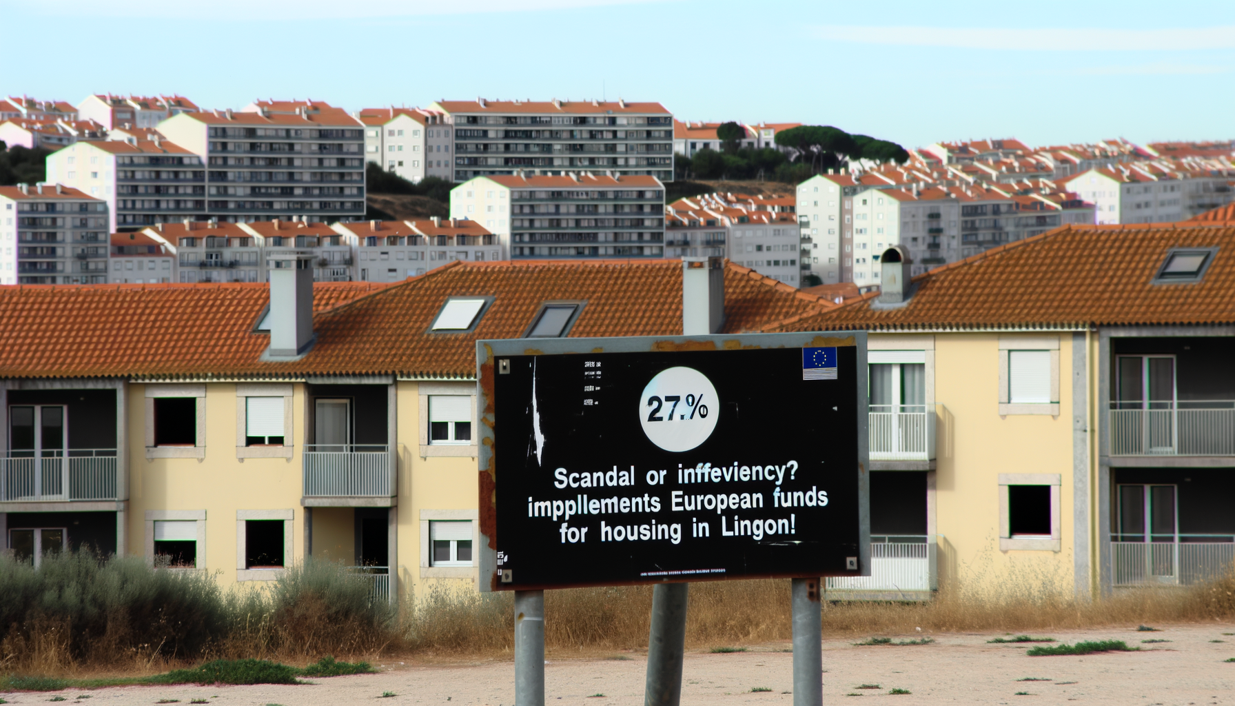 Escândalo ou Ineficiência? IHRU Executa Apenas 27,2% dos Fundos Europeus para Habitação em Lisboa!