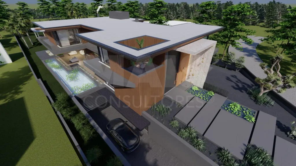 Terreno c/ Projeto Arq. Contemporânea na Beloura Sintra