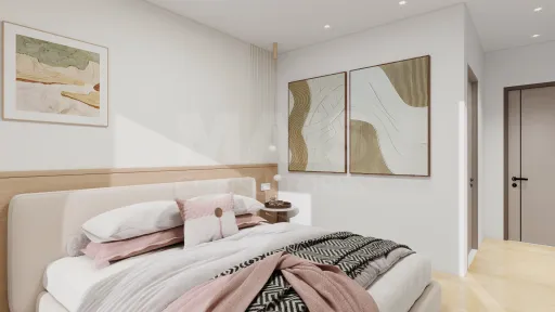 Moradia T3 + sótão a 5 minutos da Praia de São Bernardino