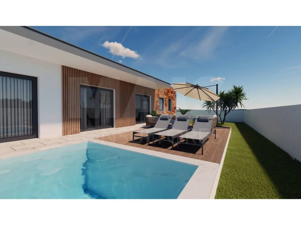 Moradia Contemporânea T4 com Suite Master, Piscina de Água Salgada, Garagem e Acabamentos Premium !