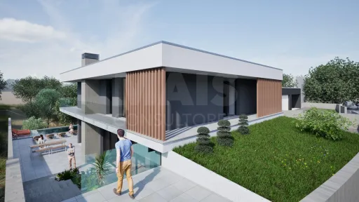 Moradia NOVA T3+1 com piscina e jardim