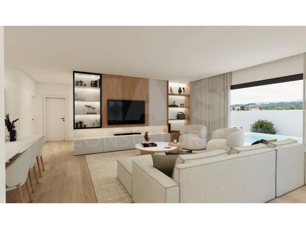 Moradia Contemporânea T4 com Suite Master, Piscina de Água Salgada, Garagem e Acabamentos Premium !