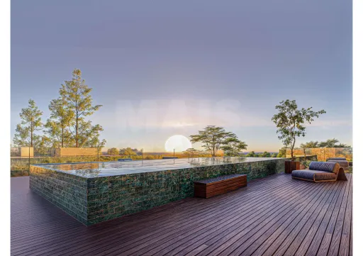 Apartamento T2 novo com excelente exposição solar e piscina na cobertura