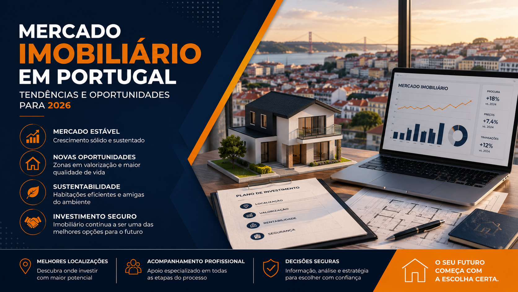 Mercado Imobiliário em Portugal: Tendências e Oportunidades para 2026