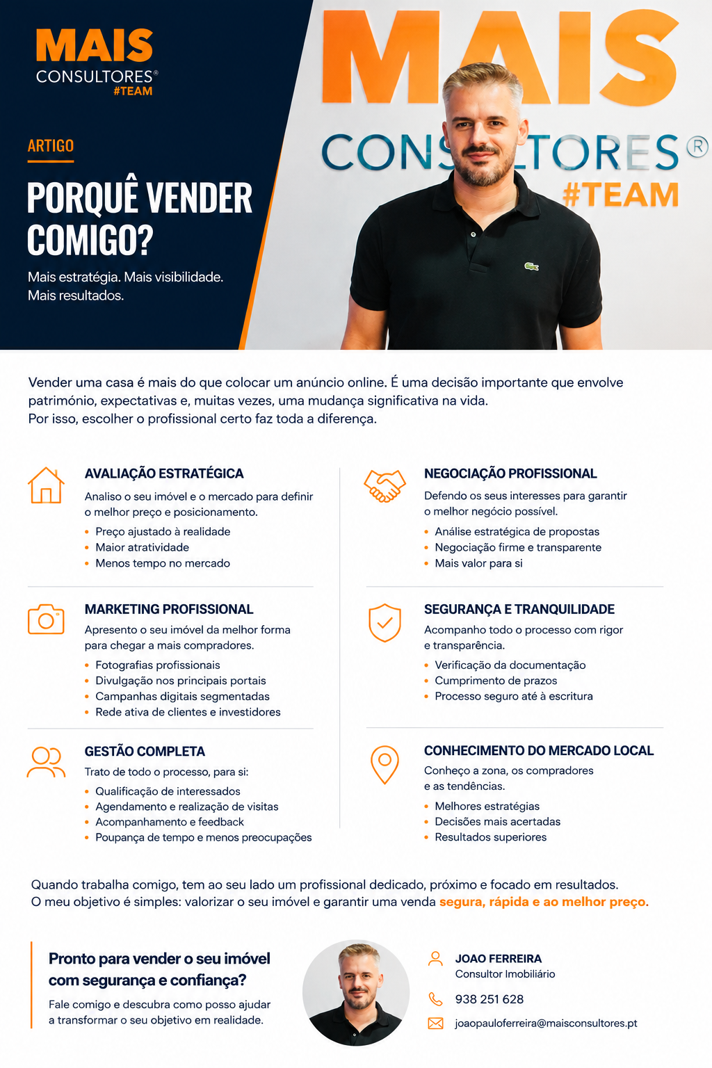 Porque Vender o Seu Imóvel Comigo Pode Fazer Toda a Diferença